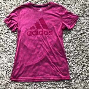 Pink Adidas t-shirt